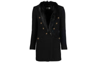 SAINT LAURENT Business Suits Coats Women's Black