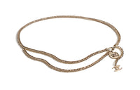 CHANEL Waist Chain Women's Gold