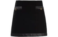 MIU MIU SS23 Casual Long Skirts Women's Black