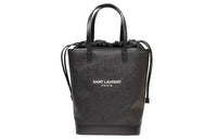 SAINT LAURENT Canvas With Leather Canvas Bag Tote Tote Bag Shopping Bag Regular Women's Black