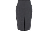 SAINT LAURENT Casual Short Skirts Women's Dark Gray
