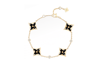 LOUIS VUITTON Color Blossom Bb Multi-Motifs Bracelet Yellow Gold Onyx And Diamonds