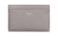 CELINE Cow Leather Card Holder Men's Egg Stone Color