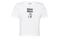 MIU MIU SS23 CNY Crop Tops Women's White