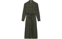 CELINE FW21 Dress Women's Dark Khaki