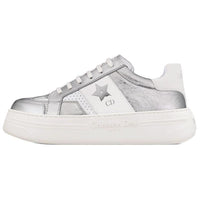 DIOR Star Platform Shoes Low Top Casual Shoes Women's Silver
