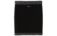 MIU MIU Embellished Ribbed Mini Skirt