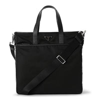 PRADA Nylon One Shoulder Handbag Men's Black