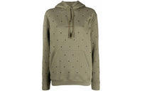 SAINT LAURENT Eyelet embellished Hoodie
