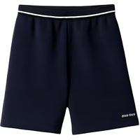 MIU MIU Casual Shorts Women's Marine Blue