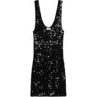 CELINE SS24 Sleeveless Dress Women's Black