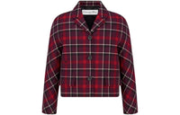 DIOR FW23 Business Suits Coats Women's Red