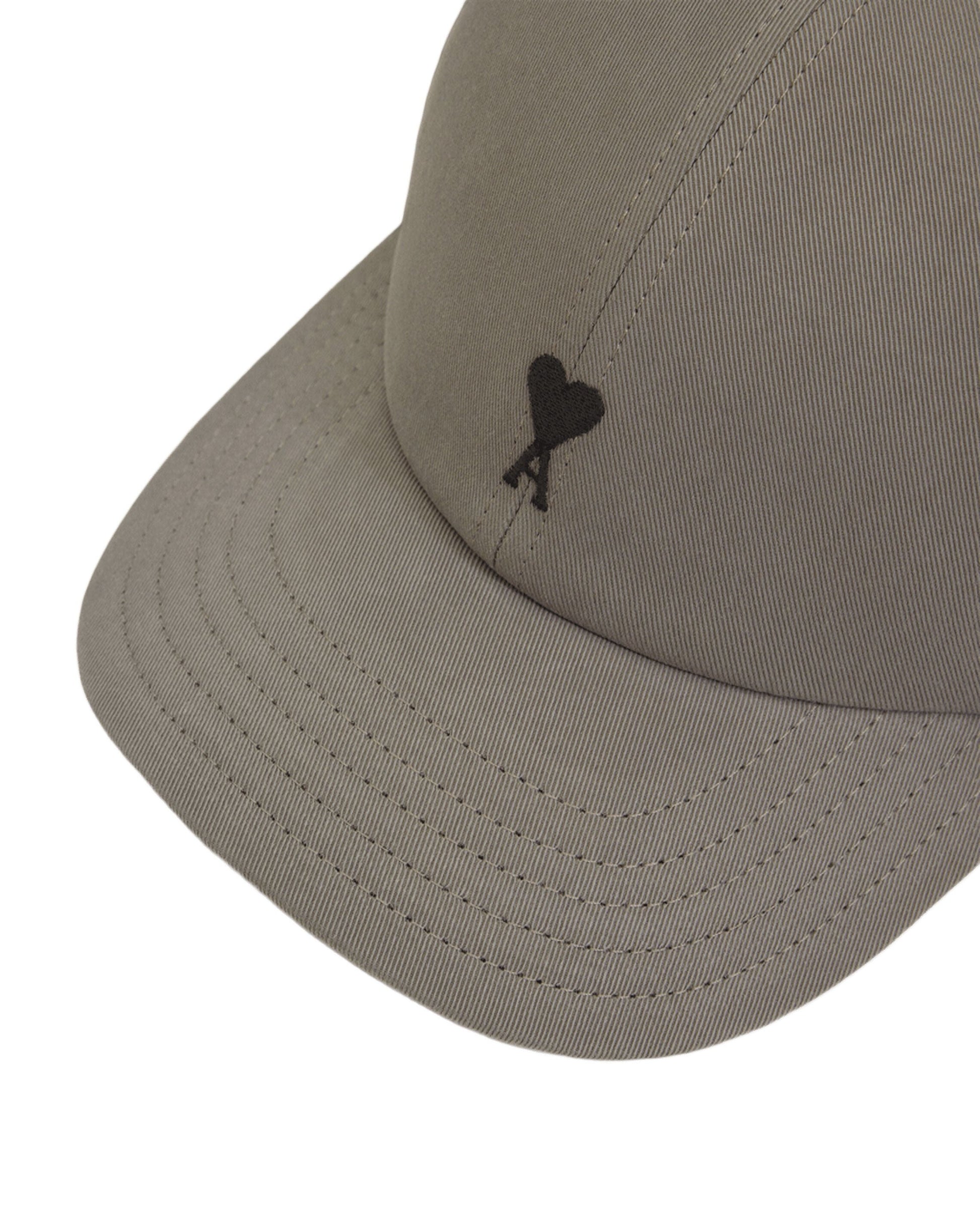 AMI PARIS SS26 AMi De Coeur Embroidery Cap 'Grey' UCP265-AW0041-0516
