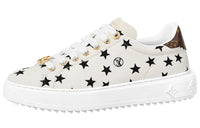 LOUIS VUITTON TIME OUT SNEAKER Low-Top Stylish Skateboarding Shoes Women's White