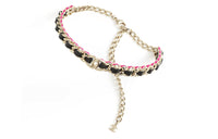 CHANEL Necklaces Women's Gold