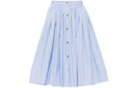 MIU MIU Casual Long Skirts Women's Blue