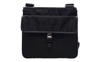 PRADA Nylon Shoulder Bag, Crossbody Bag Men's Black