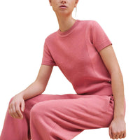 HERMES FW24 Knitwear Women's Garnet Pink