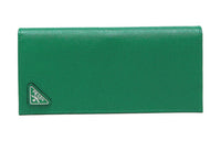 PRADA Saffiano Leather Wallet Men's Green