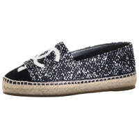CHANEL Women's Casual Shoes Women's Black White