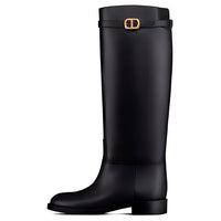 DIOR Empreinte Knee high Boots Women's Black