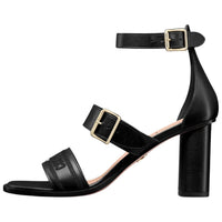 DIOR Dway Strap Sandals 8cm Women's Black