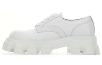 PRADA Monolith Derby Casual Shoes Men's White