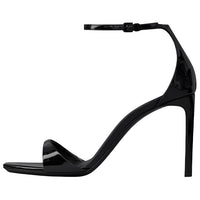 SAINT LAURENT One Strap Sandals 9cm Women's Black