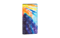 LOUIS VUITTON Brazza Wallet Sunset Monogram Multicolor