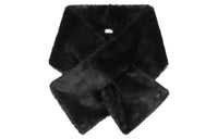 SAINT LAURENT Knit Scarves Men's Black
