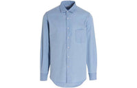 Loro Piana Shirts Men Light Blue