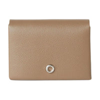 Loro Piana Calfskin Card Holder Women's Warm Amber