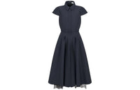 DIOR SS24 Short-Sleeved Dresses Women's Navy