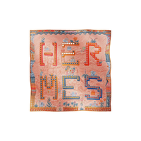 HERMES Silk Scarves Women's Orange