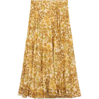 CELINE Casual Long Skirt Women's Cream