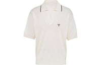 PRADA Logo Embroidered Short-Sleeved Polo Shirt