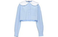 MIU MIU Shirts Women's Light Blue