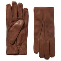 Loro Piana Leather Gloves Unisex Brown