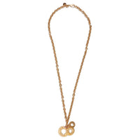 CELINE Gold-Plated Necklaces Women's Gold