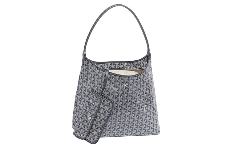 GOYARD Bohème Hobo Canvas With Leather Hobo Bag Shoulder Bag Shoulder Bag Women's