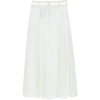 DIOR Casual Long Skirts Women's Milk White