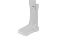 PRADA SS23 Knee-High Socks Women's 1 Pack Silver
