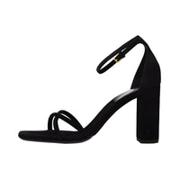 SAINT LAURENT Loulou Strap Sandals Women's Black
