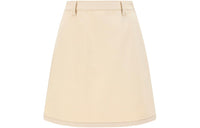 PRADA SS23 Casual Short Skirts Women's Beige Yellow