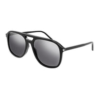 SAINT LAURENT Plastic Aviator Sunglasses Women's Black