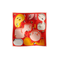 HERMES Silk Knit Scarves Women's Rose