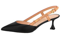 LOUIS VUITTON Blossom Slim Heel High Heels 5.5cm Women's Black
