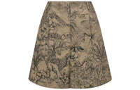 DIOR SS23 Casual Shorts Women's Umber