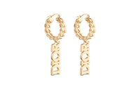 DIOR Earrings Women's Gold