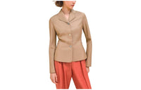 HERMES Jackets Coats Women's Khaki